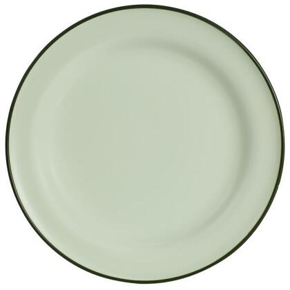 Oneida L2104009152 10.75 in. Tin Green Porcelain Plate 