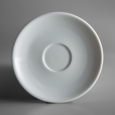 Oneida R4220000505 4.75 in. Royale Bright White Porcelain A.D. Saucer 