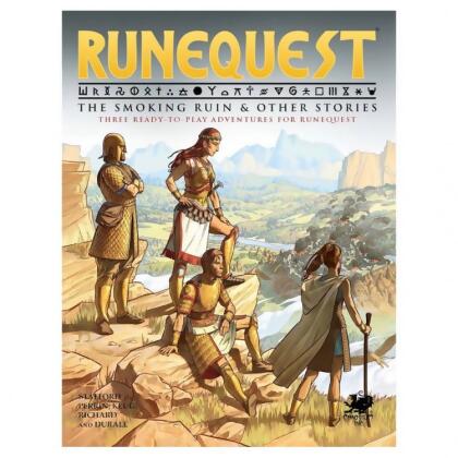 Chaosium CAO4039-H Runequest Adventures The Smoking Ruin Role Playing Games