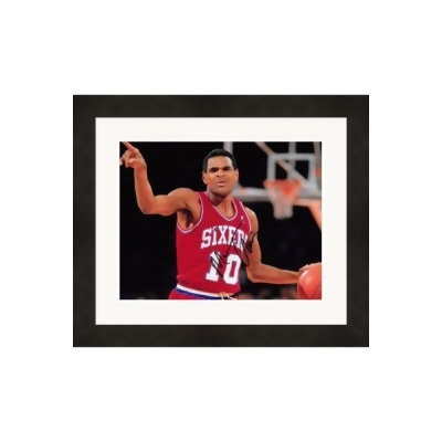 Autograph Warehouse 620441 8 x 10 in. Maurice Cheeks Autographed Photo - Philadelphia 76ers 1983 NBA Champion Mo - No.SC3 Matted & Framed 