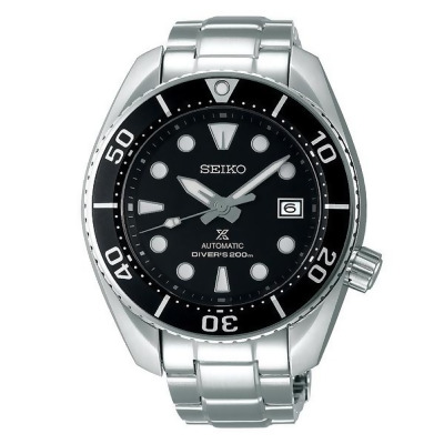 Seiko SPB101 Prospex Mens Diver Watch - Silver & Black 