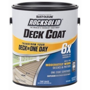 UPC 020066140359 product image for Rust-oleum 225225 RockSolid 6X Resurfacer Gallon Tint Base Deck Concrete Resurfa | upcitemdb.com