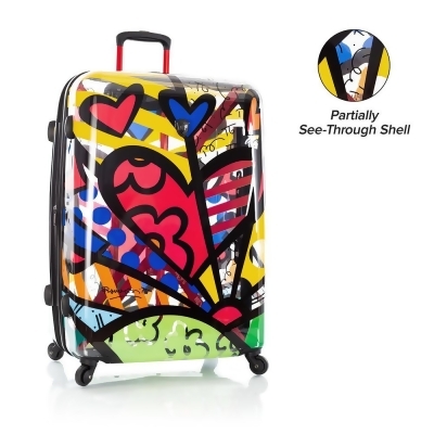 Heys 16406-6918-30 30 in. Britto & Transparent New Day Luggage, Multi Color 