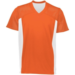 Asi 265.320.L Youth Reversible Flag Football Jersey, Orange & White - Large - All