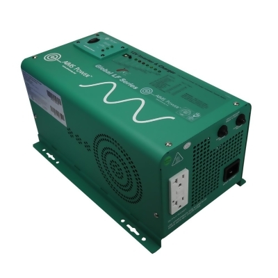 AIMS PICOGLF12W12V120AL 12 VDC to 120 VAC 1250W Low Frequency Pure Sine Inverter Charger 