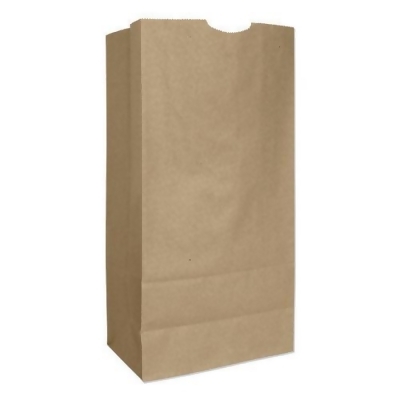 Gen BAGGX16 7.75 x 16 in. Kraft Grocery Paper Bags - 500 Bags 