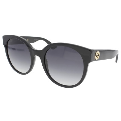 Gucci GG0035S-001 Round Black Ladies Sunglasses 