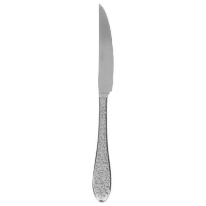 Oneida T638KSSF Ivy Flourish Stainless Steel Steak Knife Silver 