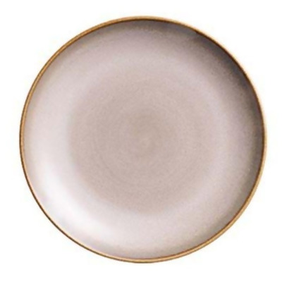 Oneida L6753066123 7 in. Rustic Sama Porcelain Round Coupe Plate Beige 