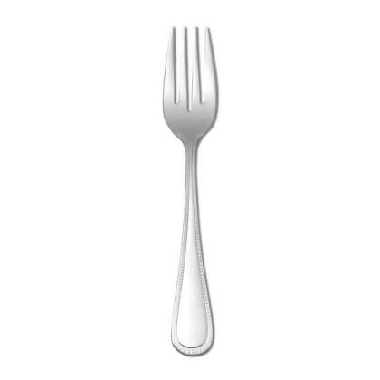 Oneida T163FSLF Pearl Stainless Steel Salad & Pastry Fork Silver 