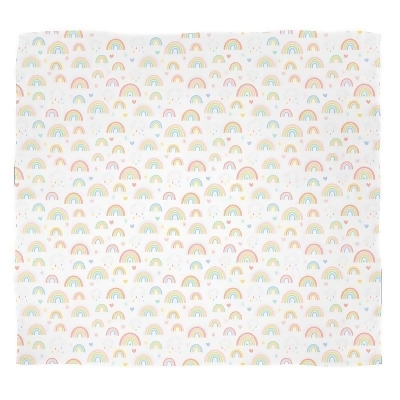 Creative Brands J1793 45 x 45 in. Rainbow Collection Swaddle Blanket - Rainbow 