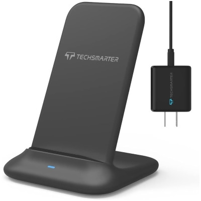 Techsmarter TS-WCS030 10W Fast Wireless Charger Stand Dock Qi Certified 