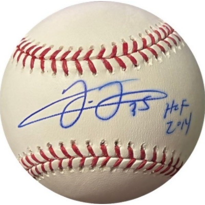 Athlon Sports CTBL-030557 Frank Thomas Signed Official Major League Baseball HOF 2014 Bleed Chicago White Sox & Toronto Blue Jays Autograph Baseball 