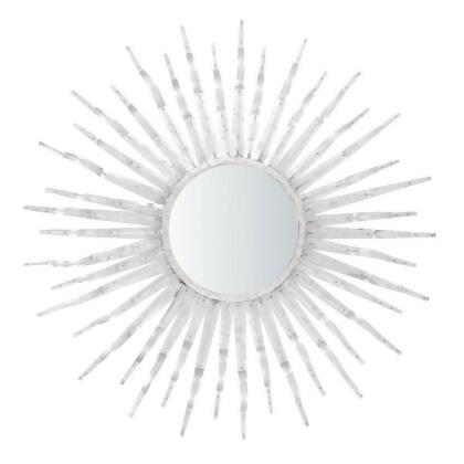Safavieh MRR1034C Naya Sunburst Mirror, Silver 