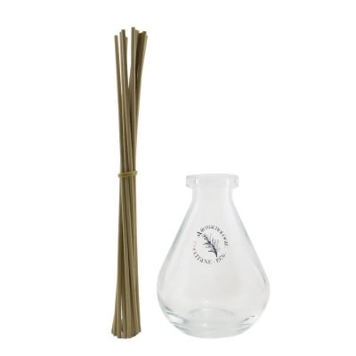 Loccitane 265098 Home Perfume Droplet Shape Glass Bottle & Reeds Diffuser 