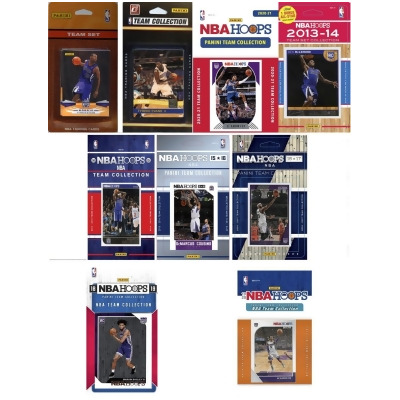 C & I Collectables SACKING920TS NBA Sacramento Kings 9 Different Licensed Trading Card Team Sets 