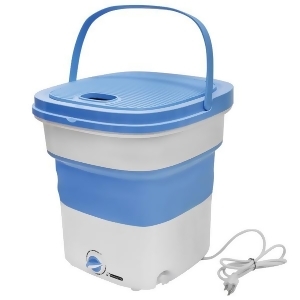 Pure Clean Pucwm33 Foldable Portable Lightweight Mini Washing Machine Blue - All