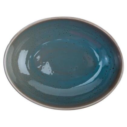 Oneida F1493020789 52 oz Terra Verde Porcelain Oval Bowl Dusk 