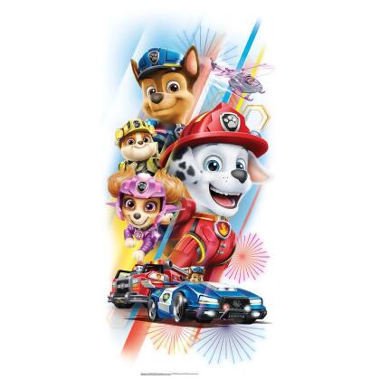RoomMates RMK4846GM Paw Patrol Movie Peel & Stick Giant Wall Decals, Multi Color 