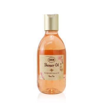 Sabon 256894 10.5 oz Shower Oil - Rose Tea