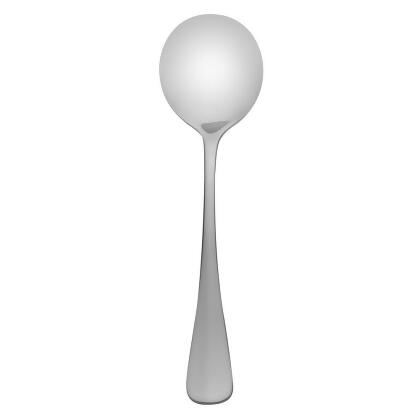 Oneida T148SBLF Europa Baguette Stainless Steel Bouillon Spoon Silver 