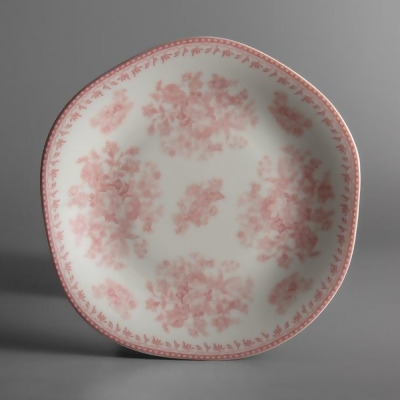Oneida L6703052119 6.5 in. Lancaster Garden Porcelain Plate Pink 