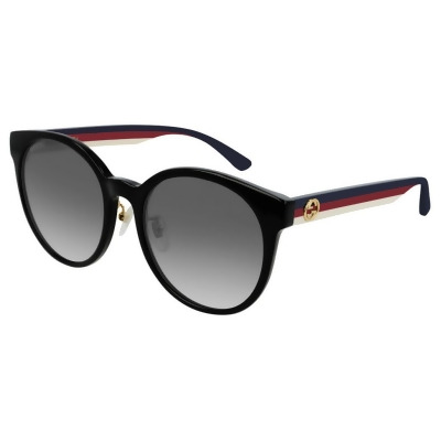 Gucci GG0416SK-001 Ladies Grey Gradient Cat Eye Ladies Sunglasses 