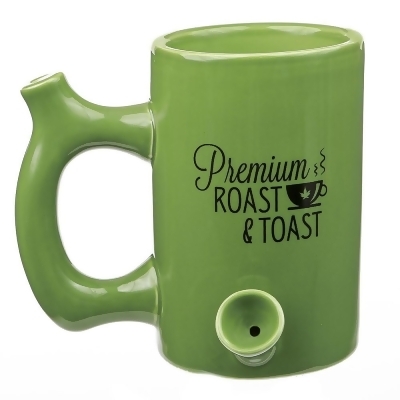 Fashioncraft 12266 Premium Roast & Toast Mug, Bold Green 