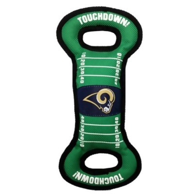 Pets First STL-3030 Los Angeles Rams Field Tug Pet Toy 