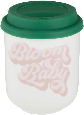 Creative Brands 10-08562-018 Pretty in Green Ceramic To Go Mug - Bloom Baby 