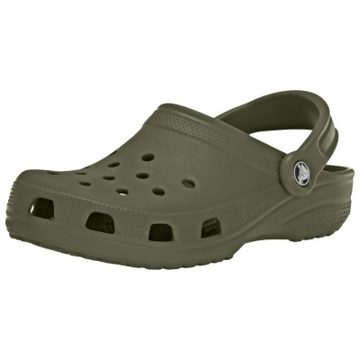 Crocs 10001-309-M7W9 Classic Clogs for Unisex, Army Green - Size M7 & W9 