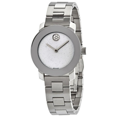 Movado 3600568 30 mm Bold Glitter Dial Watch for Womens 
