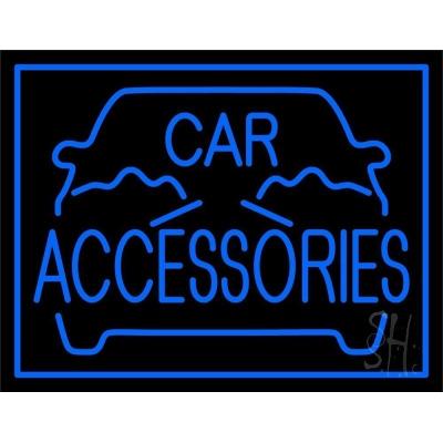 Everything Neon N105-5629 Blue Car Accessories LED Neon Sign 15 x 19 - inches 