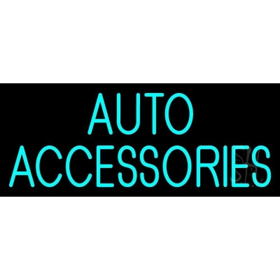 Everything Neon N105-5602 Auto Accessories Block LED Neon Sign 10 x 24 - inches 