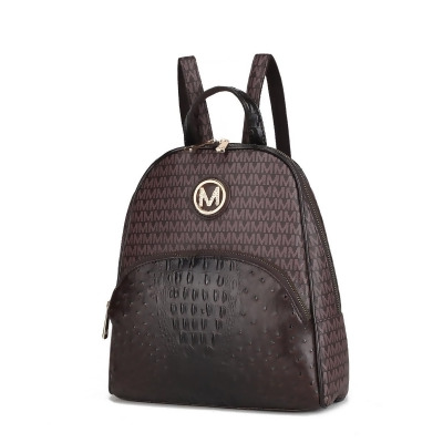 MKF Collection by Mia K. MKF-UM5525BR Olympia Backpack 