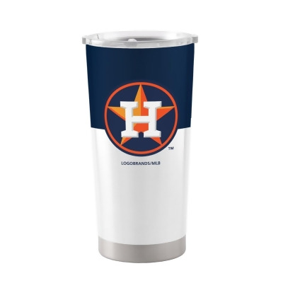Logo Chair 513-S20T-11 20 oz MLB Houston Astros Colorblock Stainless Tumbler 