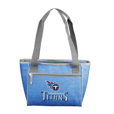 Logo Chair 631-83-CR1 NFL Tennessee Titans Crosshatch Cooler Tote Bag Holds for 16 Cans 