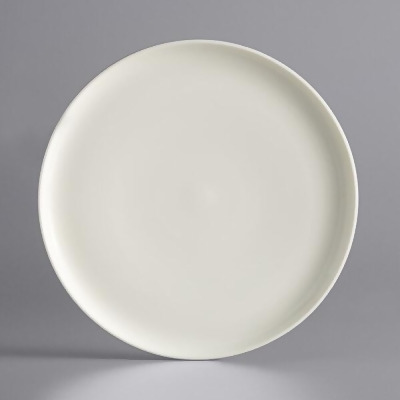 Oneida HO1801024WH 9.5 in. Speckle Porcelain Coupe Plate, White & Gray 