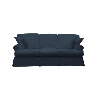 Sunset Trading Horizon Sofa Slipcover Only Navy Blue - 36 x 85 x 39 in. 