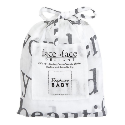 Creative Brands G5430 45 in. Stephan Baby Face To Face Swaddle Blanket - Wonderfully Made 