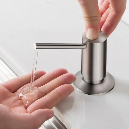 Kraus KSD-41SFS Kitchen Soap & Lotion Dispenser, Spot Free Stainless Steel 