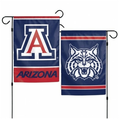 Wraft 3208516105 12 x 18 in. Arizona Wildcats 2 Sided Garden Flag 