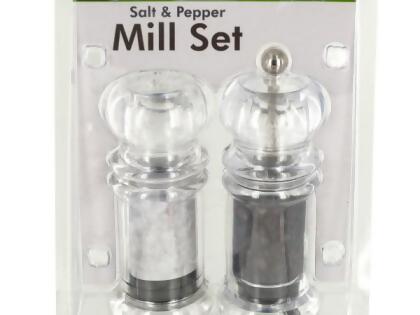 Electronic Salt & Pepper Mill Set