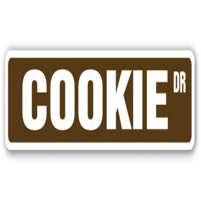 SignMission SS-730-Cookie 30 in. Cookie Street Sign - Bakery Pastry Sweets Chocolate Chips 