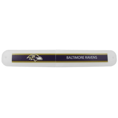 Siskiyou FTBC180 Unisex NFL Baltimore Ravens Travel Toothbrush Case - One Size 