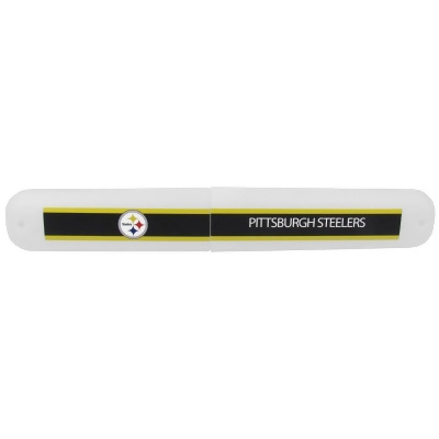 Siskiyou FTBC160 Unisex NFL Pittsburgh Steelers Travel Toothbrush Case - One Size 