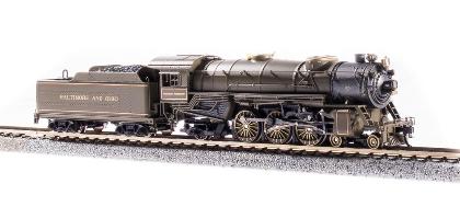Broadway BLI6224 N Scale No.5300 President Washington Paragon3 Sound DC DCC Steam Engine 