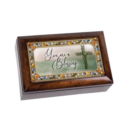 Cottage Garden PJ310SA 4 x 2 in. You Are A Blessing Music Box 