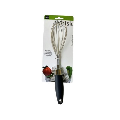 Kole Imports GE682-12 Metal Whisk with Plastic Handle - Pack of 12 