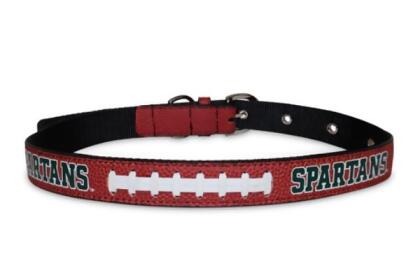 Pets First MS-3081-SM Michigan State Signature Pro Collar for Pets, Small